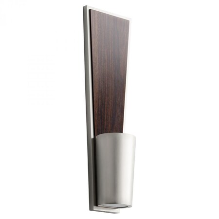 Oxygen Favero Wall Sconce, 1-Light, LED, Walnut, 4.5"W (3-402-24 42RZP) 3-402-24
